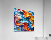 Enigmatic Abstract Acrylic Print