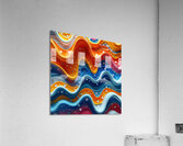 Serene Abstract Acrylic Print