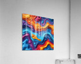 Evocative Abstract Symbolism Acrylic Print