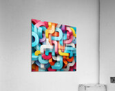 Dreamy Abstract Acrylic Print