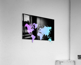 COLORFUL WORLD MAP Acrylic Print