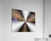 Brown Color Modern Interior Background Acrylic Print