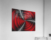 Retro Circles Acrylic Print