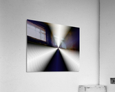 Violent Color Modern Interior Background Acrylic Print