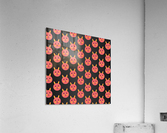 CUTE KITTY PATTERN Acrylic Print