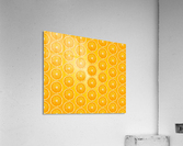 Juicy Fruity Orange Pattern Acrylic Print