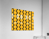 Orange Fruit Pattern Acrylic Print