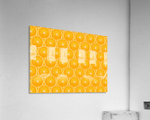 Orange Fruit Juicy Pattern Acrylic Print