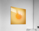 Yellow Dot Abstract Acrylic Print
