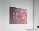 Pink Modern Geometric Pattern Acrylic Print