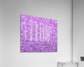 Purple Glitter Pattern Acrylic Print