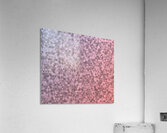 Baby Pink Glitter Pattern Acrylic Print