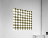 Brown Plaid Patten Acrylic Print