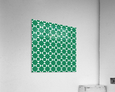 Green Squares And Diamonds Pattern  Acrylic Print
