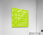 Light Green Diamonds Pattern  Acrylic Print
