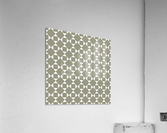 Light Green Squares And Diamonds Pattern Acrylic Print