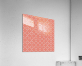 Pink Geometric Pattern Acrylic Print