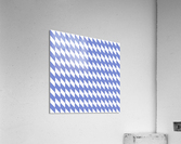 Blue Checkers Pattern Acrylic Print