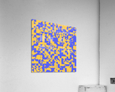 Navy Blue Geometric Acrylic Print