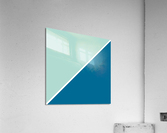 Mint and Ocean Abstract Acrylic Print