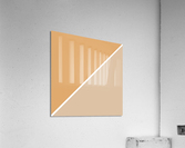 Tan and Beige Abstract Acrylic Print