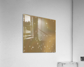 Gold Shiny Glitter Acrylic Print