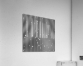 Silver Shiny Glitter Acrylic Print