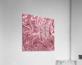 Pink Liquid Marble Acrylic Print