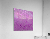 Violet Aluminum Foil Acrylic Print