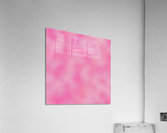 Strawberry Metallic Foil Acrylic Print