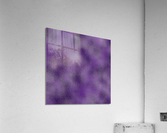 Indigo Metallic Foil Acrylic Print