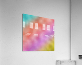 Rainbow2 Metallic Foil Acrylic Print