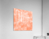 Coral Pink Acrylic Print