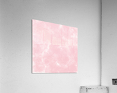Salmon Pink Acrylic Print