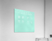 Turqoise Glass Acrylic Print