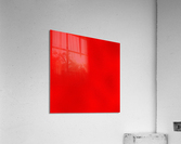 Red Glass Acrylic Print