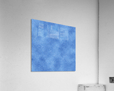 Blue Glitter Acrylic Print