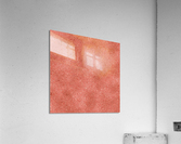 Peach Glitter Acrylic Print