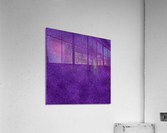 Indigo Glitter Acrylic Print