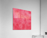 Rose Pink Glitter Acrylic Print