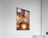 Glowing Bunny Acrylic Print