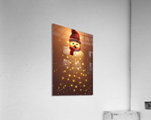 Snowman Delight Acrylic Print