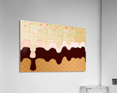 Dulce de Leche Waffle Acrylic Print
