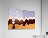 Cookie Dough Waffle Surprise Acrylic Print
