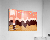 Wafflelicious Impression acrylique