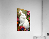 Floral Bunny Acrylic Print