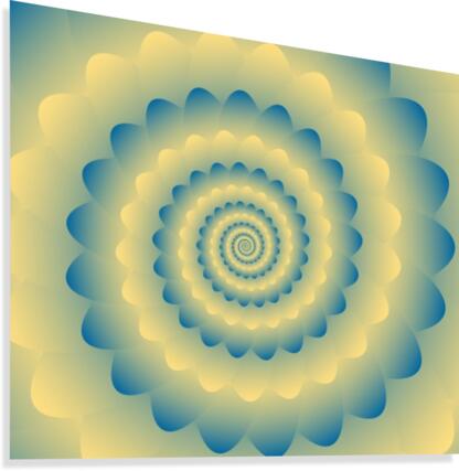 Fractal Flower Artwork Canvas Print