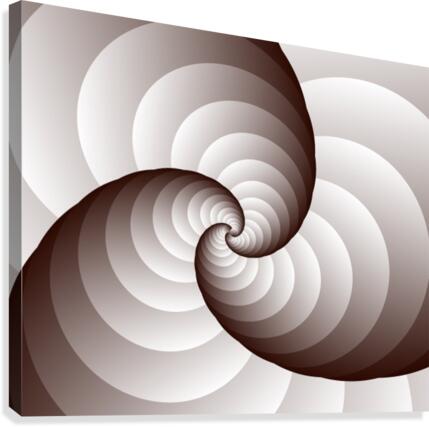 Spirally Canvas Print