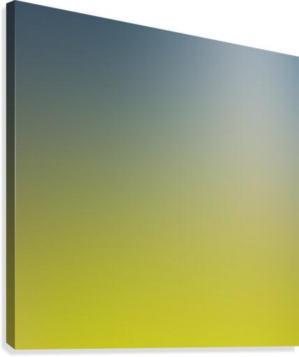 Green Gradient Background Canvas Print