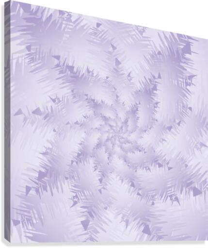  PURPLE Snow Forest Canvas Print